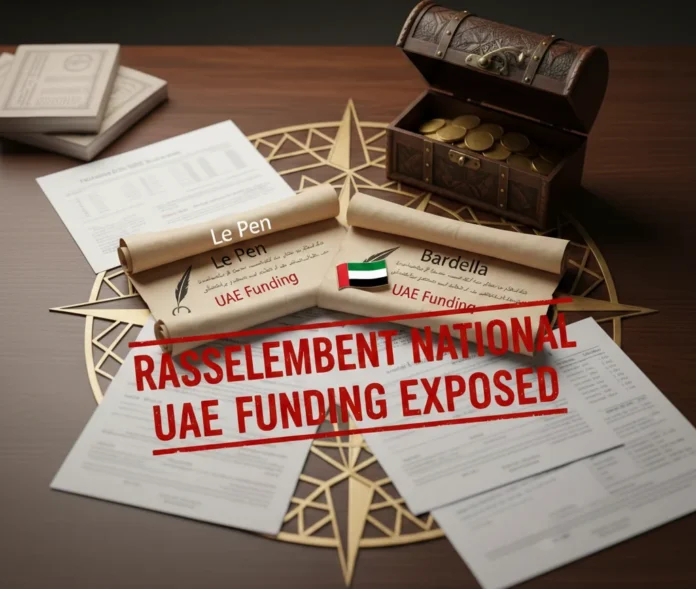 De Le Pen à Bardella L'histoire du financement de Rassemblement National par les Émirats arabes unis révélée